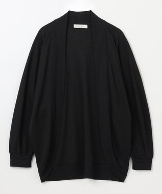 ANY 【洗濯機可/UVケア】ドルマンスリーブカーディガン ブラック