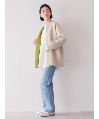 AMERICAN HOLIC シャツテールカットチュニック Off White