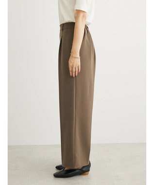 Green Parks きれいシルエットワイドパンツ Khaki