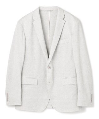 JOSEPH HOMME 新素材【通気性/ストレッチ】グリットタックジャージー   ストレッチジャケット ライトグレー系