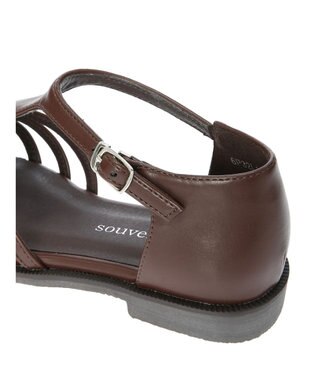 Green Parks ・ｓｏｕｖｅｎｉｒｖｅｌｌｅ　グルカストラップサンダル Brown