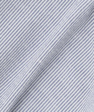 JOSEPH ABBOUD 【ウエストも伸びる！/2WAYストレッチ/清涼】クールサッカー ショーツ ブルー系