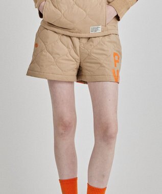  【WOMEN】ひょうたんキルティング中綿ショートパンツ