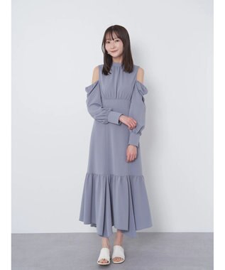 earth music&ecology ２ＷＡＹショルダーワンピース Blue