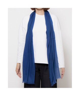 UNBILLION カシュネ cache nez / ウール綾織タイニーストール ブルー