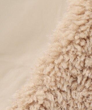 Feroux プードルファー ジレ ベージュ系