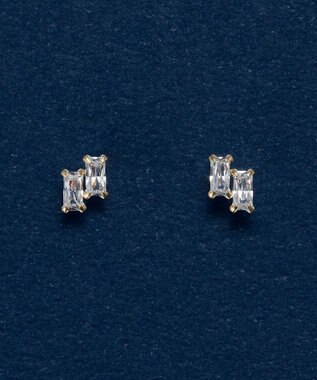 Phoebe 【K10】ツインバケットピアス　ゴールド