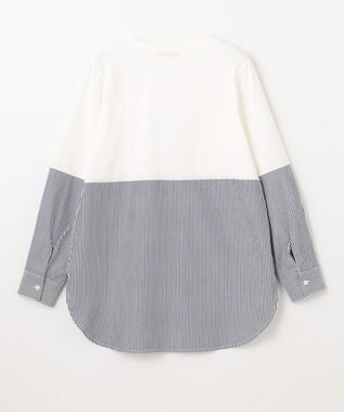 ANY L コンビネーションテールＴ オフ×ストライプ