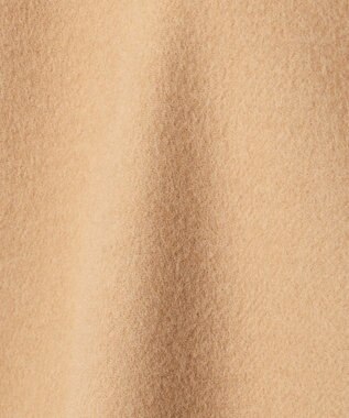 23区 L 【エステータ】ウールリバー ストールデザイン コート キャメル系