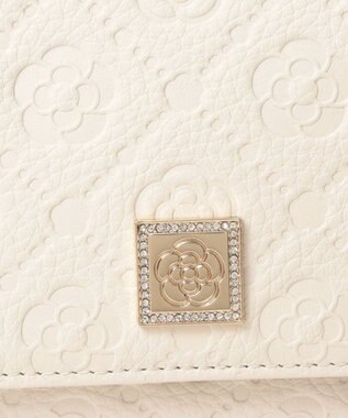 CLATHAS フリーズ BOX二つ折り財布 オフホワイト