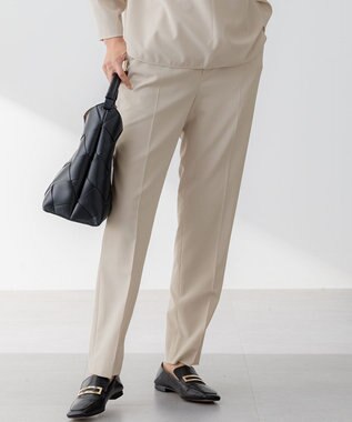 【セットアップ対応/洗える】2WAYストレッチツイル ドロスト パンツ