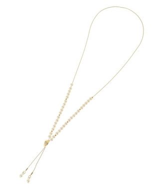 Green Parks ｅｖｅｒｙｗａｌｋ．２ＷＡＹステーションパールネックレス Gold
