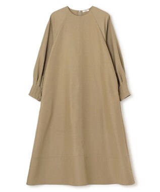 NAVE 【ReNAVE・セットアップ可/撥水加工/防シワ】ポリエステルタッサー ワンピース カーキ系