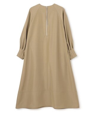 NAVE 【ReNAVE・セットアップ可/撥水加工/防シワ】ポリエステルタッサー ワンピース カーキ系