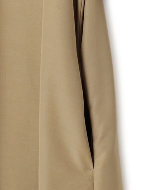 NAVE 【ReNAVE・セットアップ可/撥水加工/防シワ】ポリエステルタッサー ワンピース カーキ系