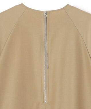 NAVE 【ReNAVE・セットアップ可/撥水加工/防シワ】ポリエステルタッサー ワンピース カーキ系