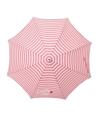 MOONBAT LANVIN en Bleu 長傘 ボーダー レッド