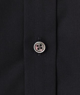 GOTAIRIKU 【形態安定】PREMIUMPLEATS_レギュラーカラー 通年ドレスシャツ ブラック系