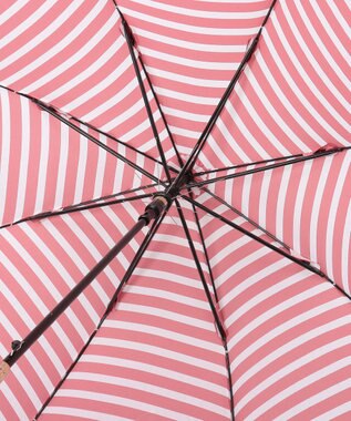 MOONBAT LANVIN en Bleu 長傘 ボーダー レッド