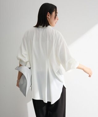 Green Parks ウエストタックシャツチュニック Ivory