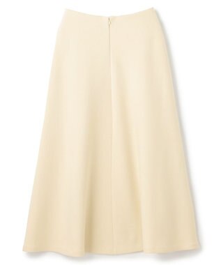 UNFILO 【新色登場】BEAUTY FORM JERSEY セミフレアスカート クリーム