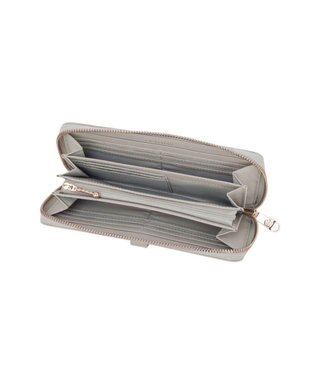 CLATHAS デフィ ラウンド長財布 ライトグレー