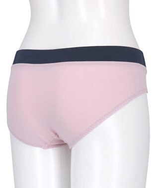 une nana cool 綿ベア天竺 カラーブロッキング ショーツ ピンク