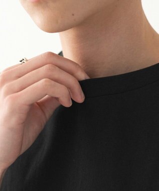 WEGO 【ユニセックス着用ITEM/MLサイズ展開/綿100%】スリーブレスコットンT ブラック