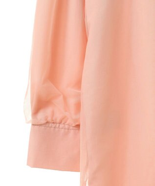 Green Parks ２Ｗａｙ　チュールドッキングシャツチュニック Pink