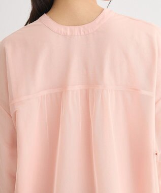 Green Parks ２Ｗａｙ　チュールドッキングシャツチュニック Pink