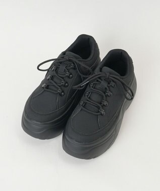 WEGO ボリュームトレッキングスニーカー ブラック