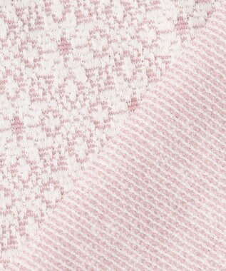 組曲 KIDS 【80-90㎝】 フロストフラワージャガード セットアップ ラベンダー