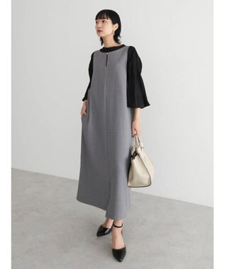 Green Parks 前後２ｗａｙハイスペックジャンパースカート Gray