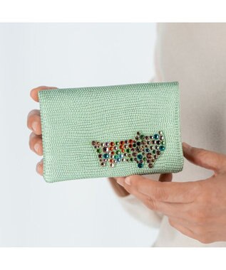 tsumori chisato CARRY キラネコストーン 2つ折り財布