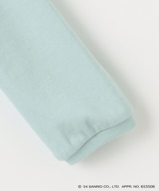 ANY KIDS 【any FAM×サンリオキャラクターズ】ミラクルスパンコール長袖Tシャツ ミント×シナモロール