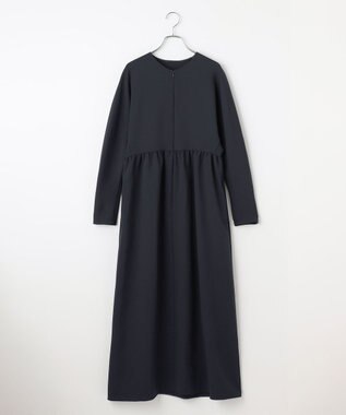 #Newans 【洗濯機可】オールシーンジップドレス ネイビー