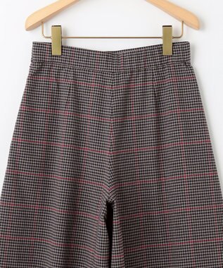 組曲 T/Rツイルストレッチ フレアパンツ ライトグレー系3