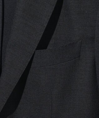 JOSEPH ABBOUD 清涼感【弱撥水/イージーケア/軽量/ストレッチ】クールピケ ジャケット ネイビー系