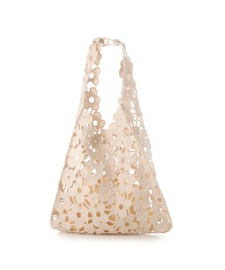 UNBILLION カシュカシュ cachecache / フラワーレースホーボー アイボリー