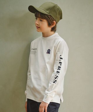  【110-130cm】カジュアルロゴ カットソー