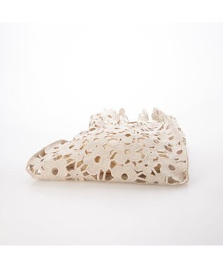 UNBILLION カシュカシュ cachecache / フラワーレースホーボー アイボリー