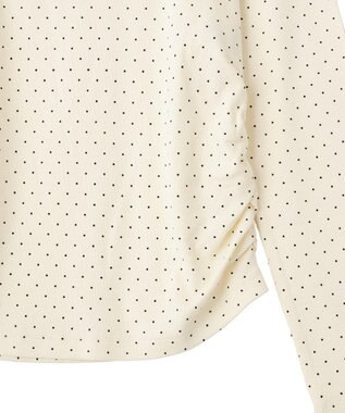 earth music&ecology サイドギャザープルオーバー Dot