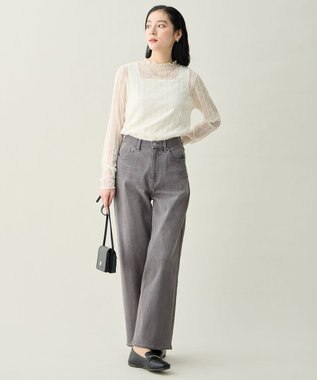 ANY L レースインナートップス エクリュ