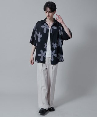 WEGO アムンゼンパターンBIGシャツ（S） 柄1