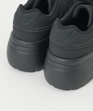 WEGO ボリュームトレッキングスニーカー ブラック