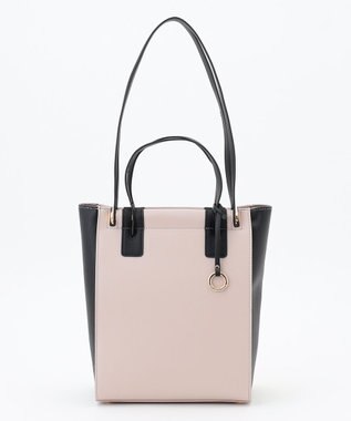 組曲 2WAYハンドルスクエアトート バッグ アイスグレー系1