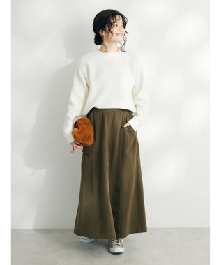 CRAFT STANDARD BOUTIQUE シンプルニットプルオーバー Ivory