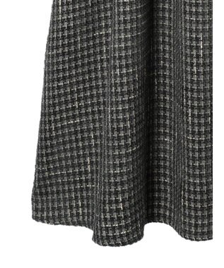 Green Parks ・ＥＬＥＮＣＡＲＥ　ＤＵＥ　ツイードキャミワンピース Gray