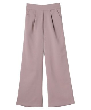 earth music&ecology リラックスワイドパンツ Pink Beige