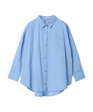 earth music&ecology ポプリンボックスシャツ